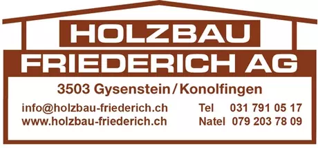 Logo - Holzbau Friederich AG