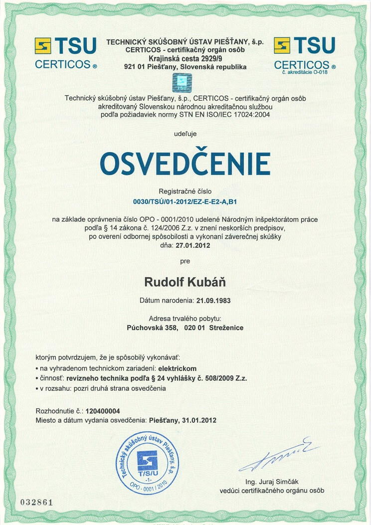 Certifikáty
