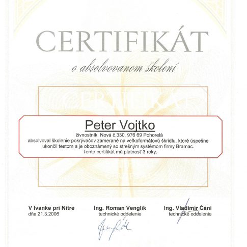 Certifikáty