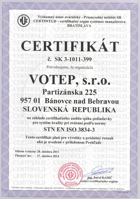 Certifikáty