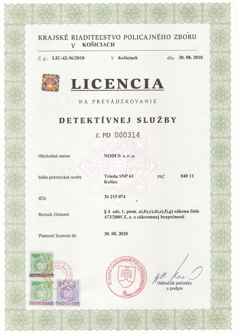 Certifikáty