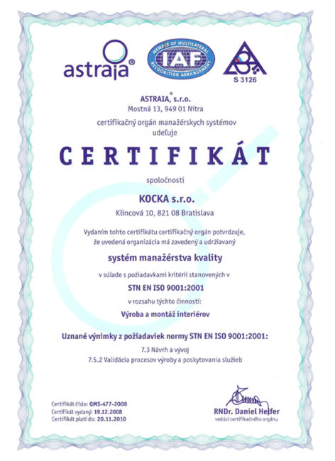 Certifikáty
