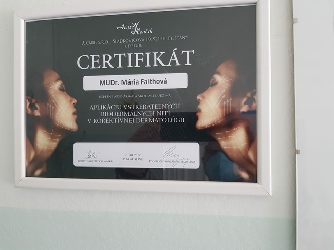 Certifikáty
