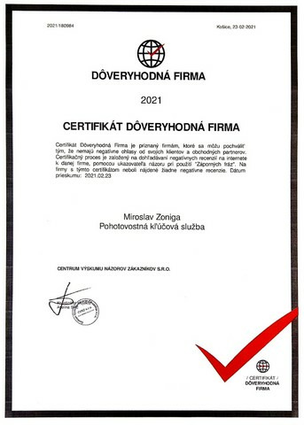 Certifikáty