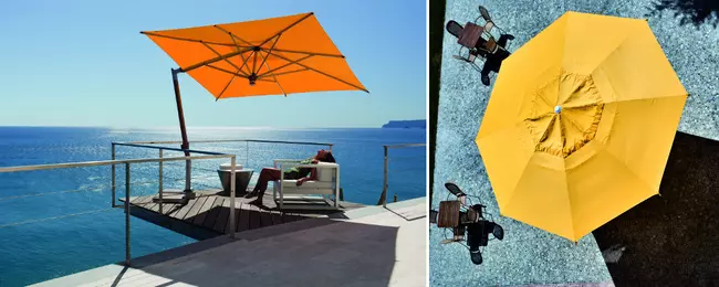 Slnečníky ako dokonalá kombinácia luxusu, elegancie a praktickosti