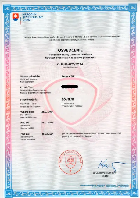 Certifikáty